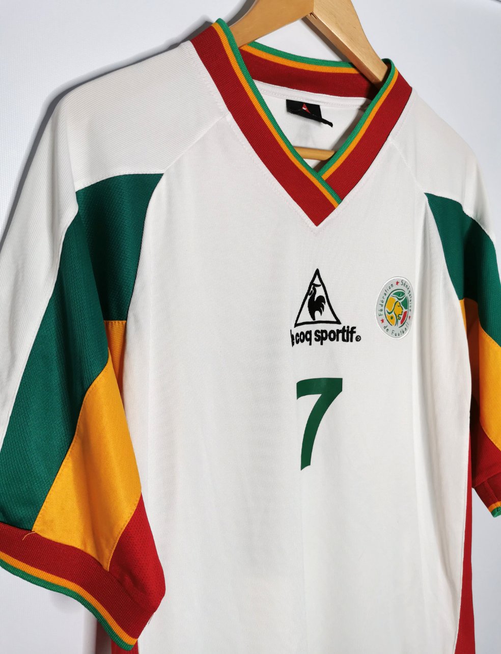 2002 Senegal Away 'Camara 7' front left