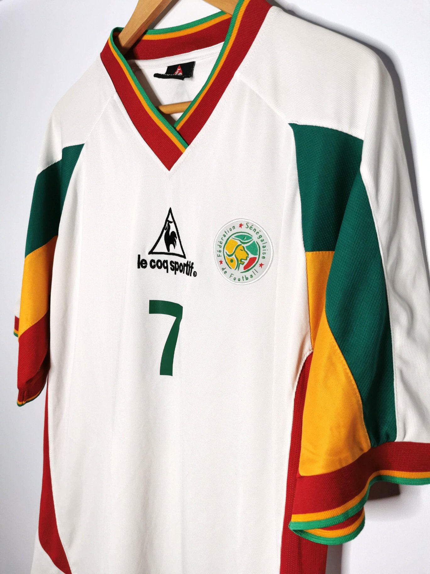 2002 Senegal Away 'Camara 7' front right