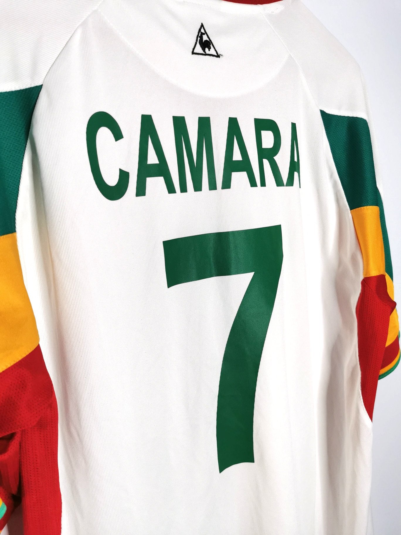 2002 Senegal Away 'Camara 7' back nameset