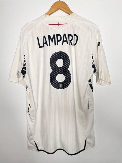 2008 England Home 'Lampard 8' back