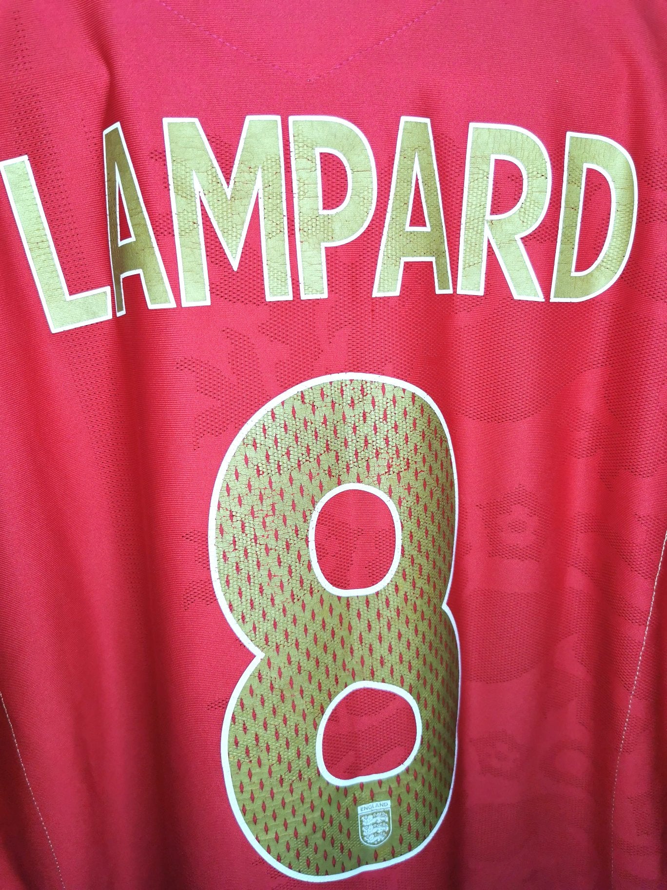 2006 England Away, 'Lampard 8', Large