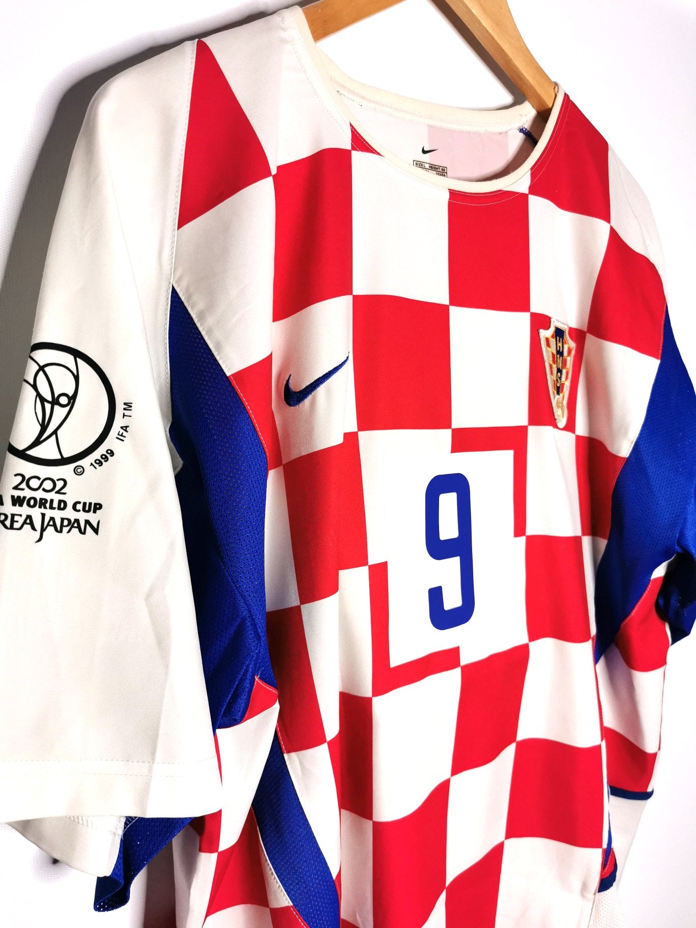 2002 Croatia Home, 'Suker 9', Large