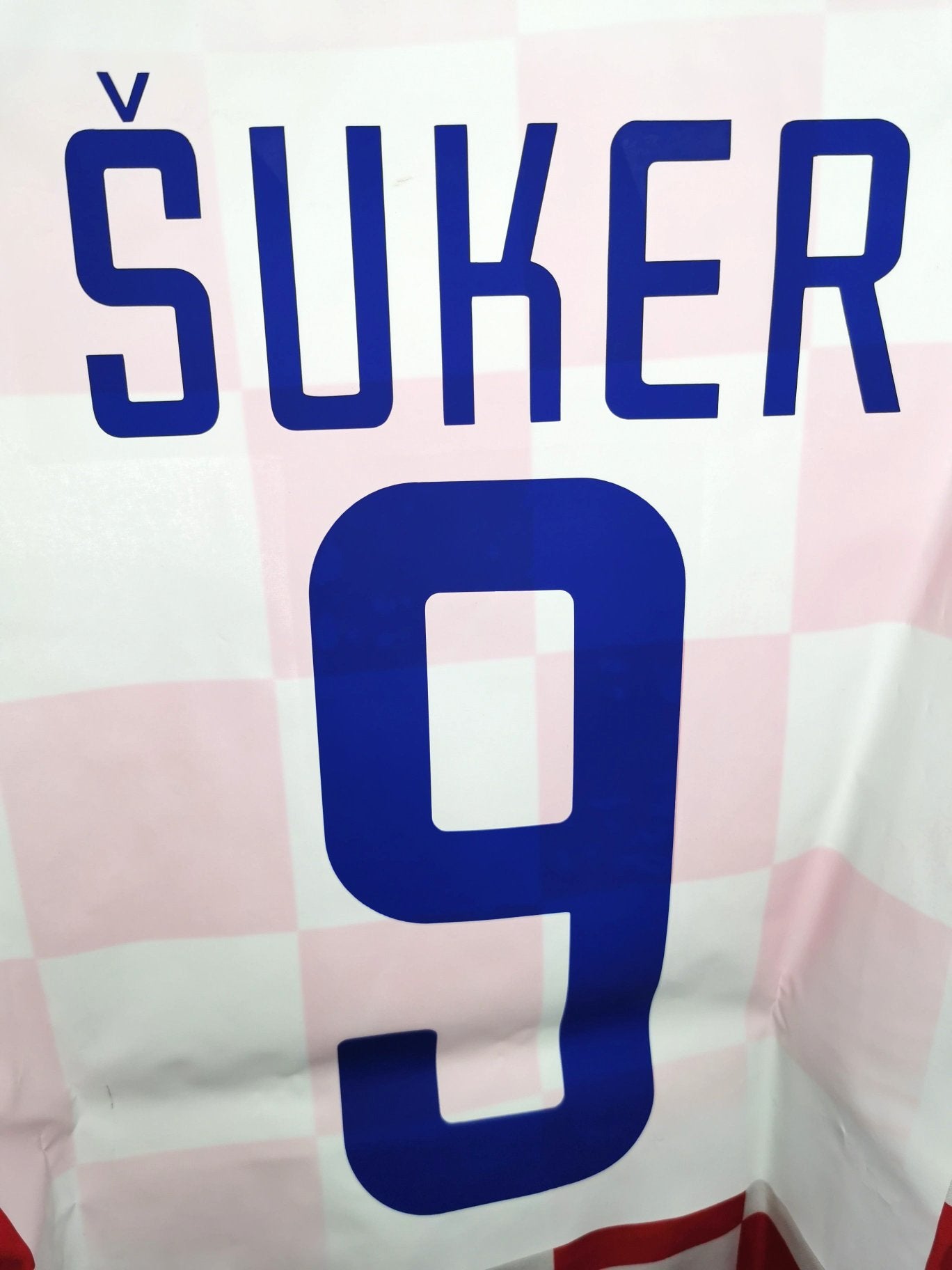 2002 Croatia Home, 'Suker 9', Large