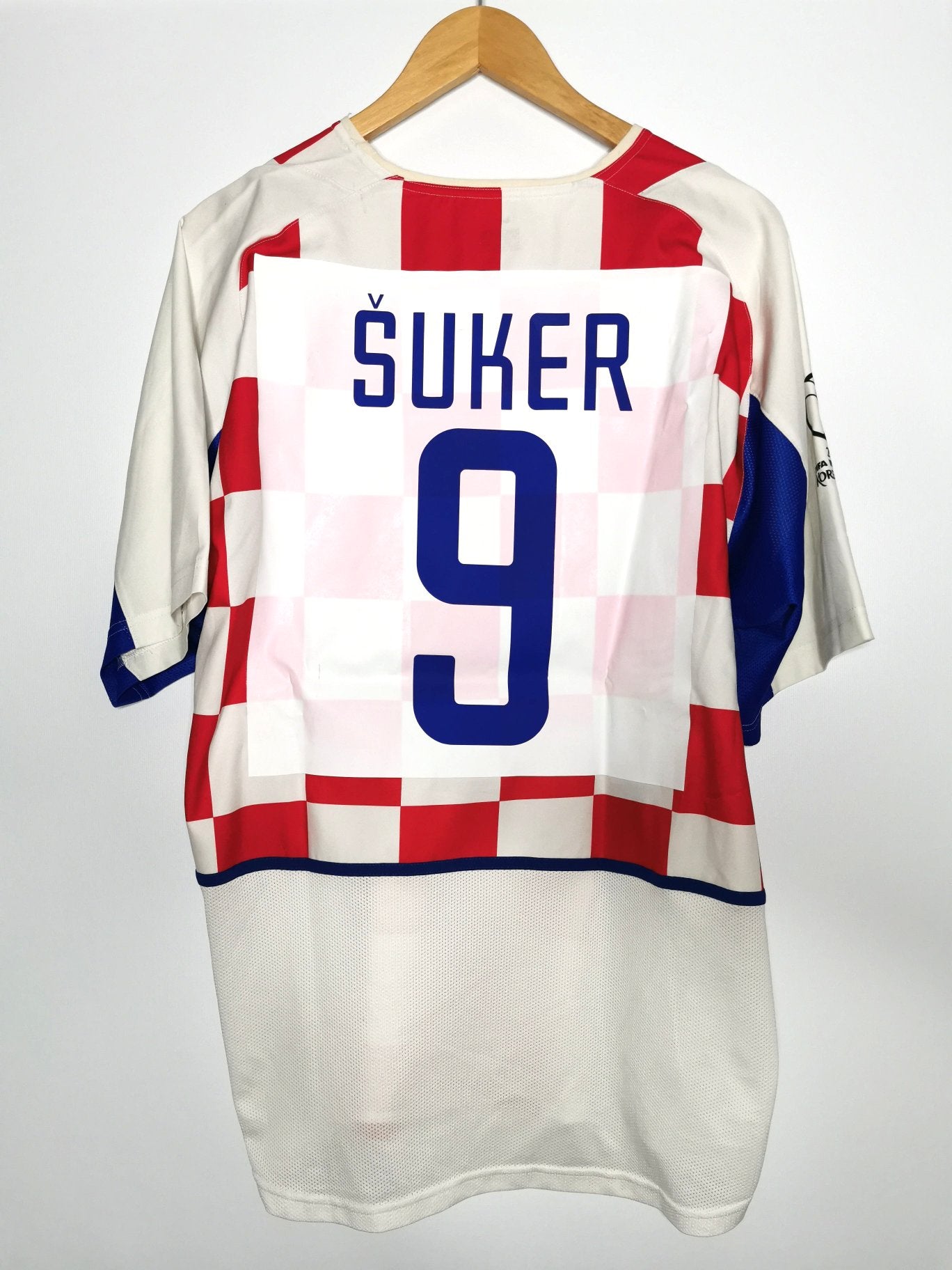 2002 Croatia Home, 'Suker 9', Large