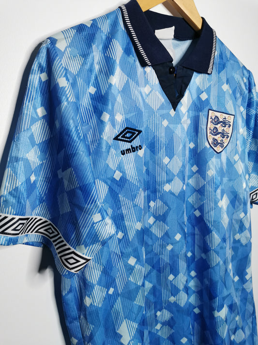 Authentic 1990 England Third (Image 2)
