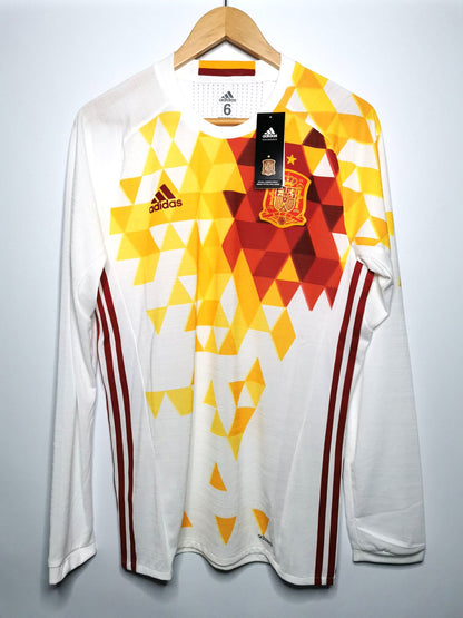 2016 Spain Away Long Sleeve Kitroom Player Spec, Medium (6)