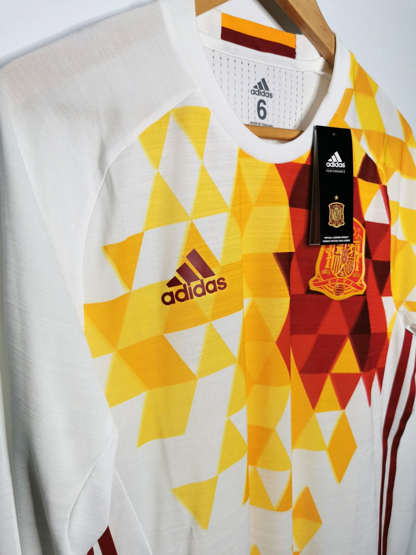 2016 Spain Away Long Sleeve Kitroom Player Spec, Medium (6)