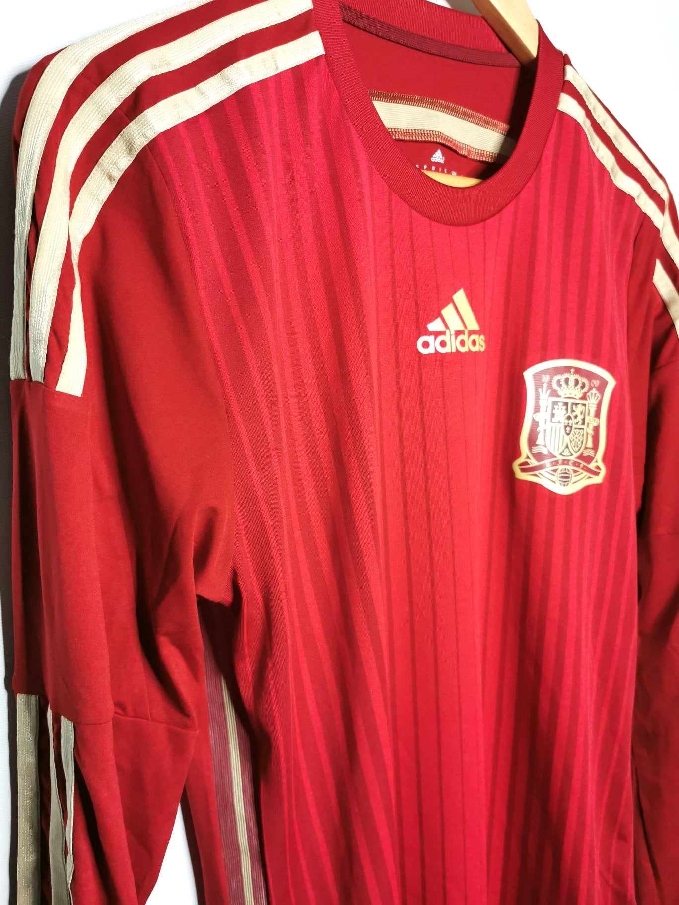 2014 Spain Home Long Sleeve Kitroom Player Spec, Medium (6)