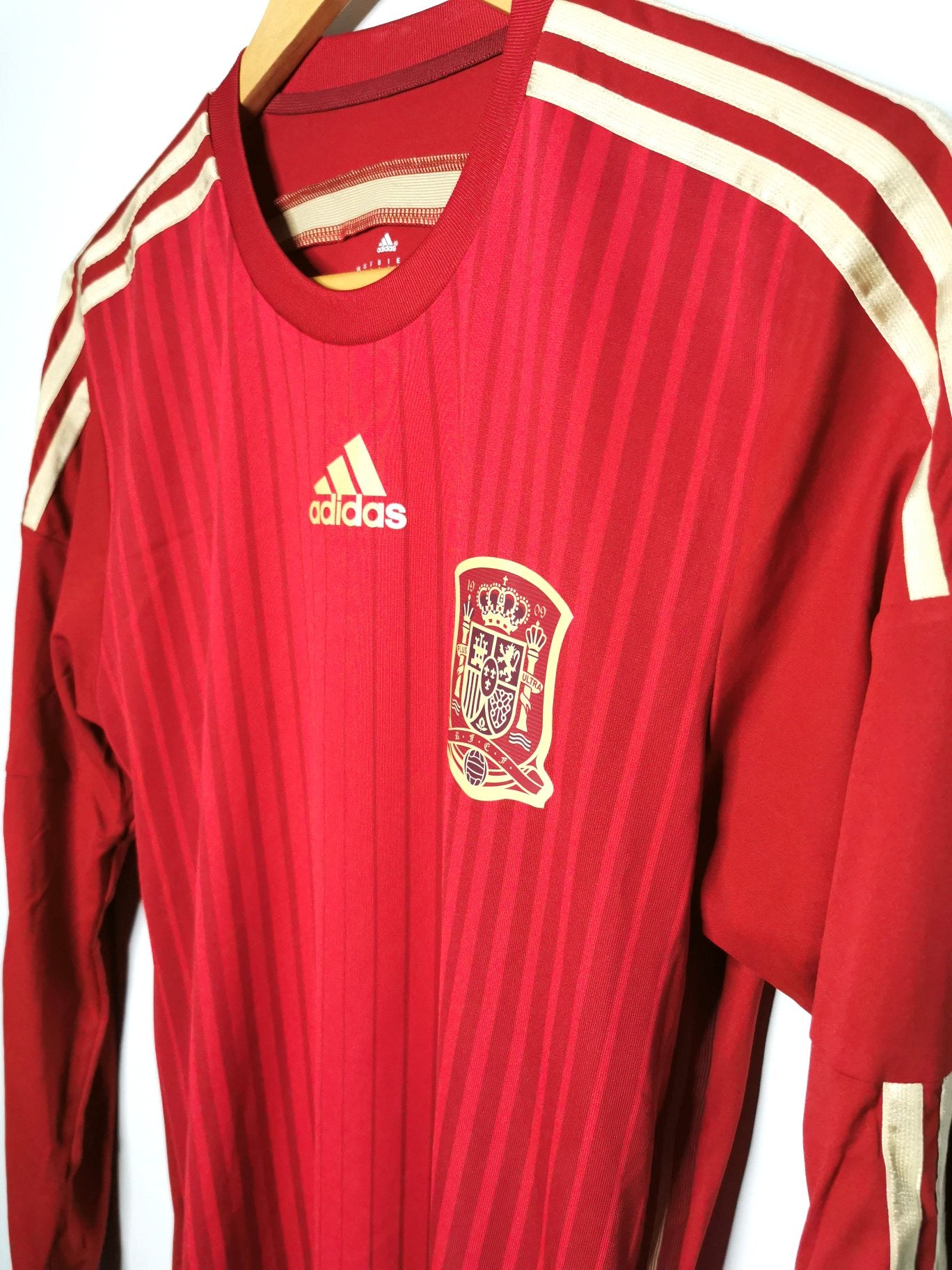 2014 Spain Home Long Sleeve Kitroom Player Spec, Medium (6)