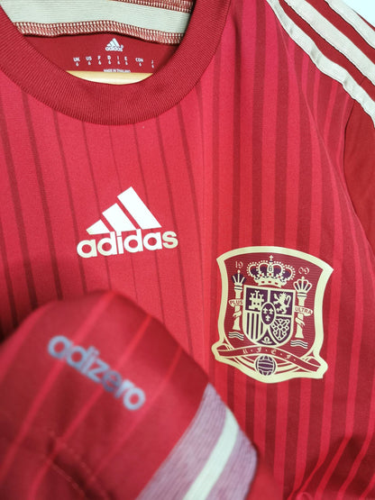 2014 Spain Home Long Sleeve Kitroom Player Spec, Medium (6)