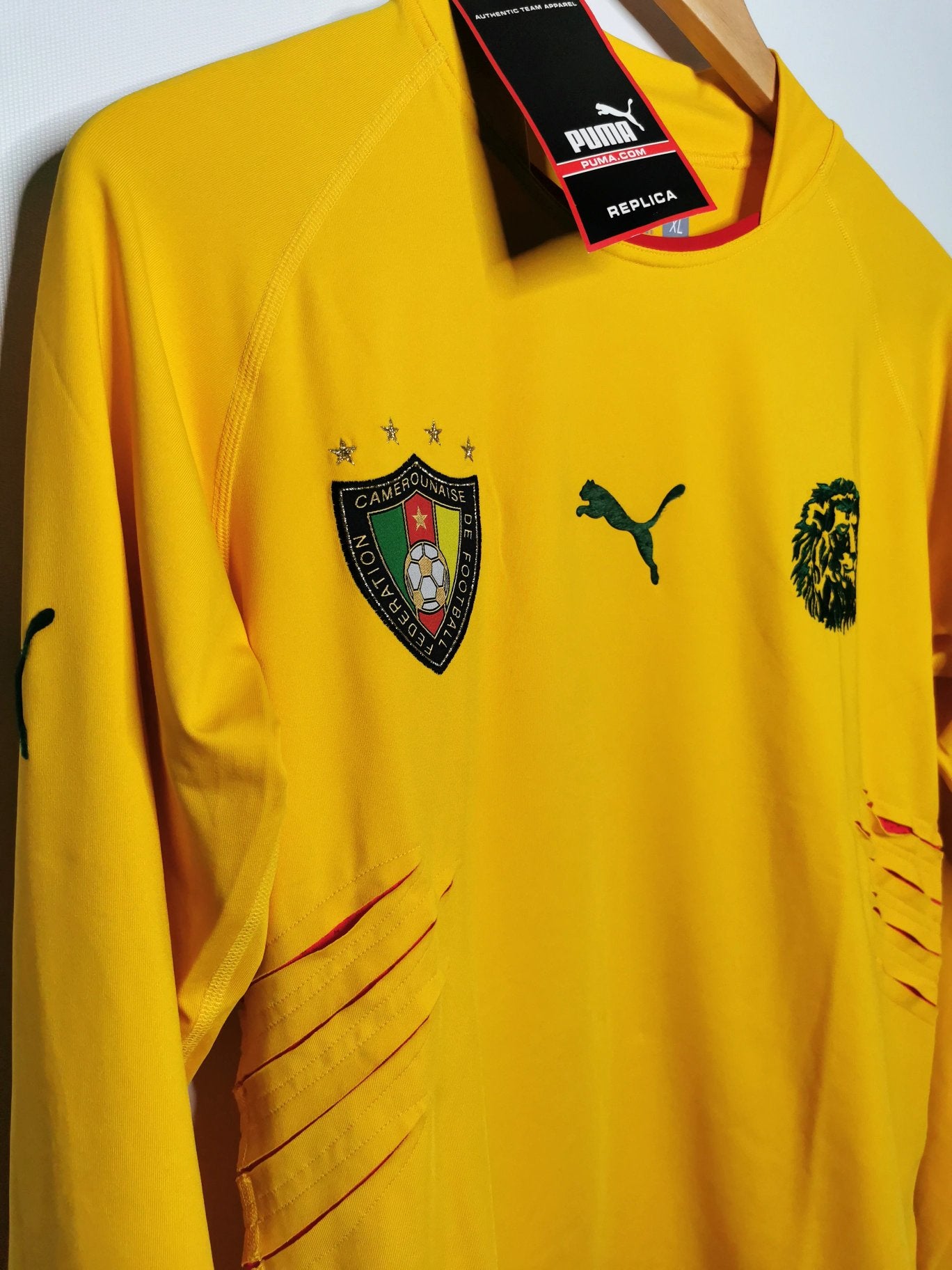 2004 Cameroon Away Long Sleeve Player Spec, X Large (fits M), BNWT