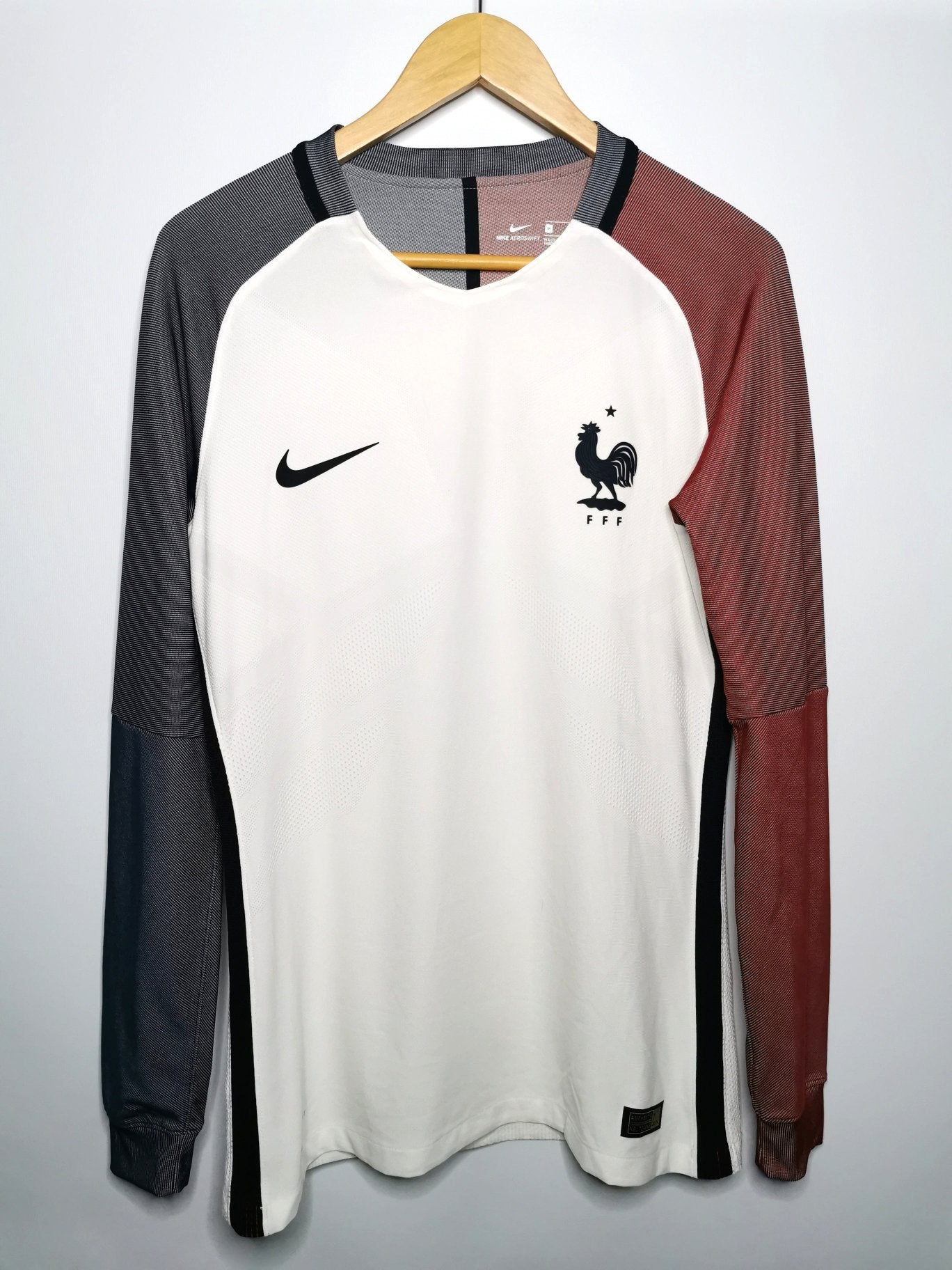 2016 France Away *banned* Long Sleeve Kitroom Player Spec, Medium