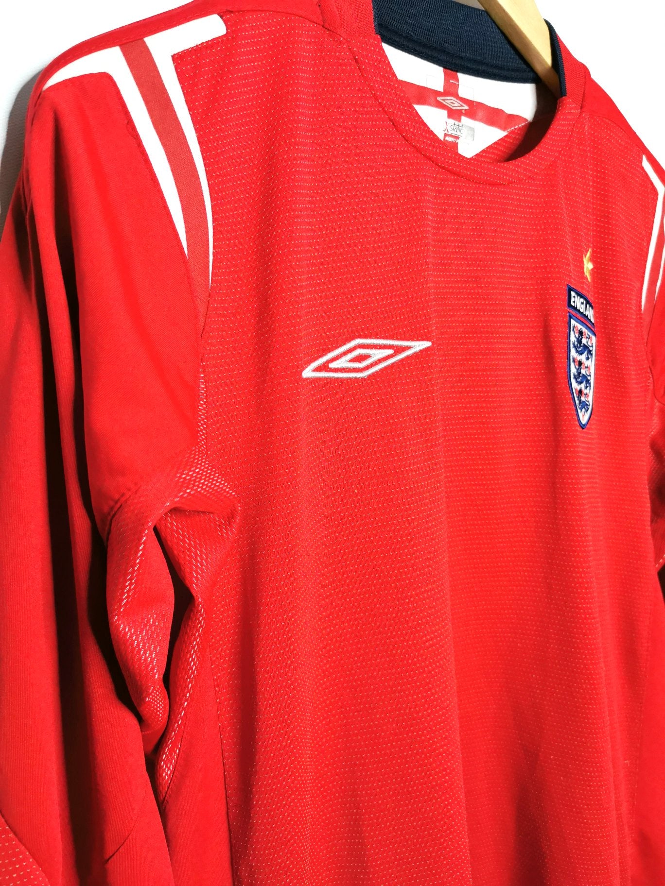 2004 England Away Long Sleeve, Small