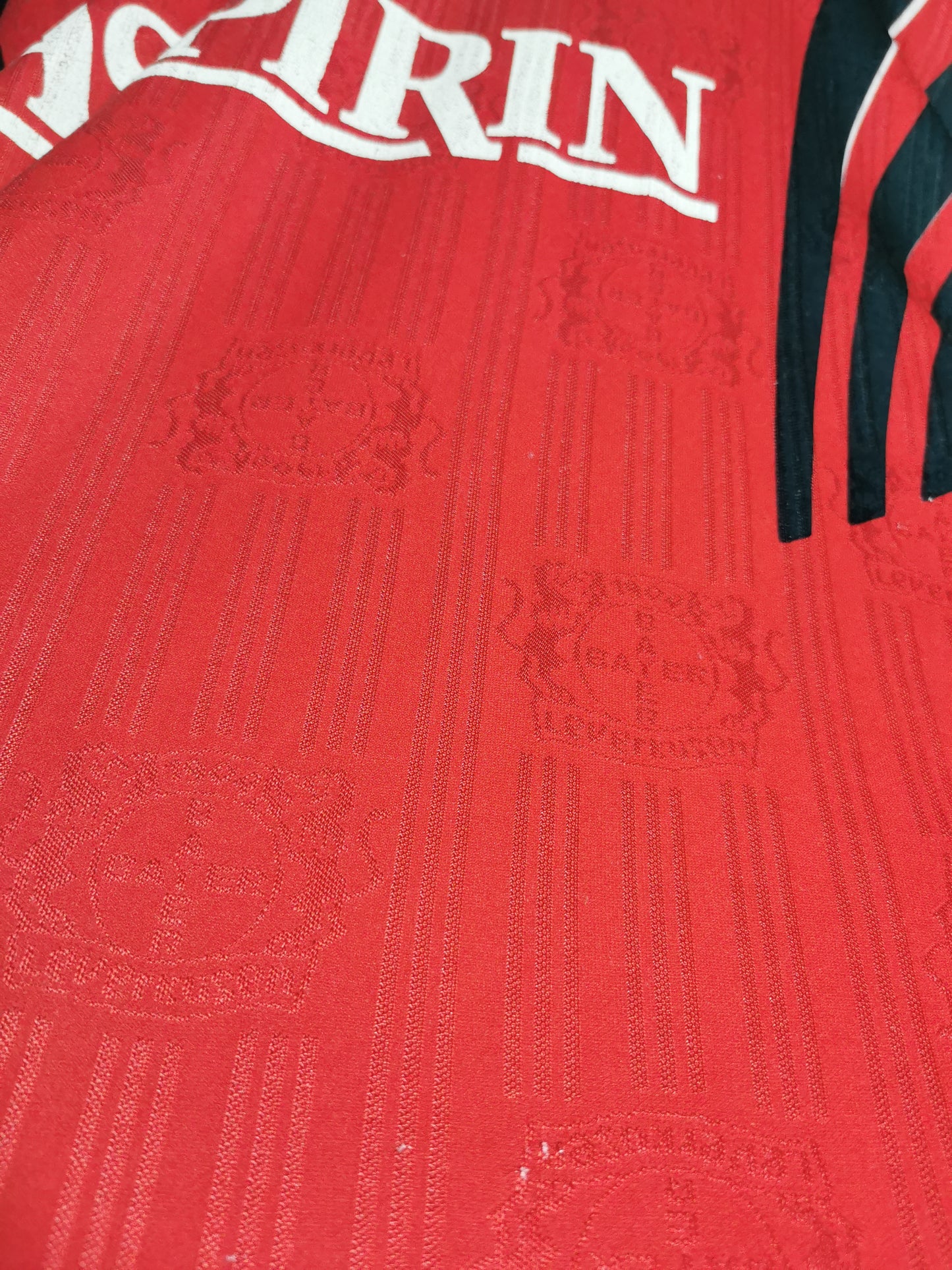1996 Bayer Leverkusen Home Long Sleeve '8', X Large