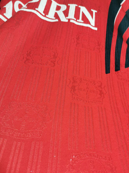 1996 Bayer Leverkusen Home Long Sleeve '8', X Large