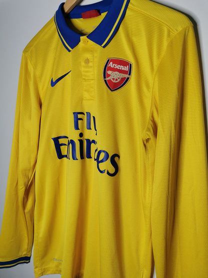 2013 Arsenal Away Long Sleeve 'Ozil 11', Medium