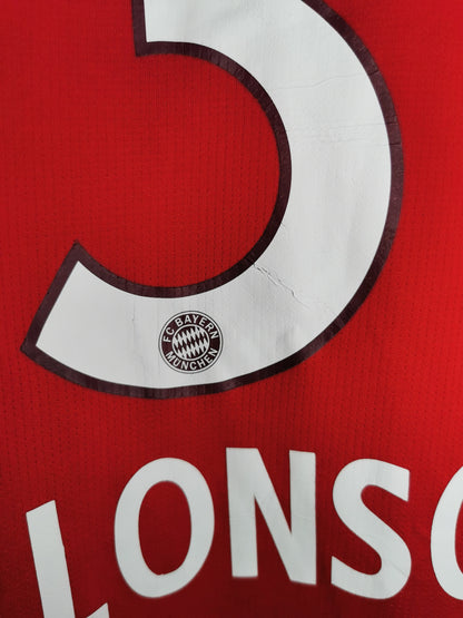 2015 Bayern Munich Home Long Sleeve 'Alonso 3', Medium