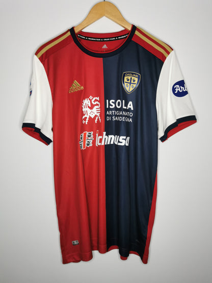 2019 Cagliari Home 'Godin 2' signed
