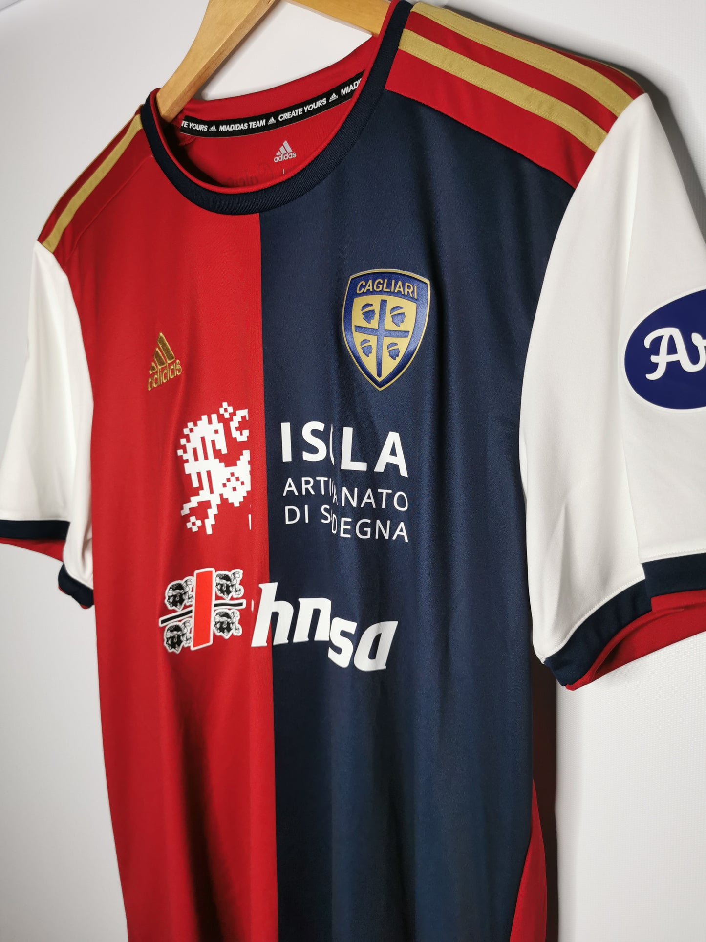 2019 Cagliari Home 'Godin 2' signed