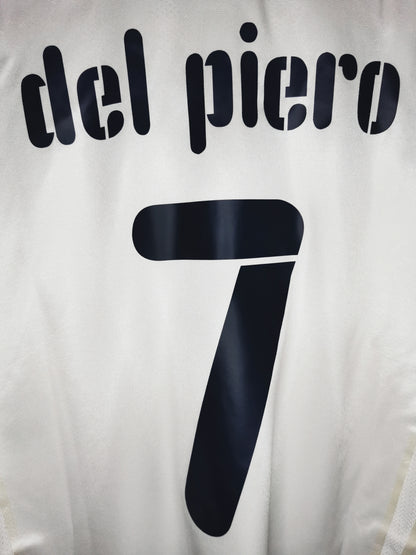 2008 Italy Away long sleeve 'Del Piero 7' match issued