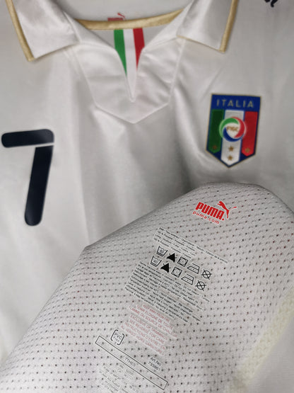 2008 Italy Away long sleeve 'Del Piero 7' match issued