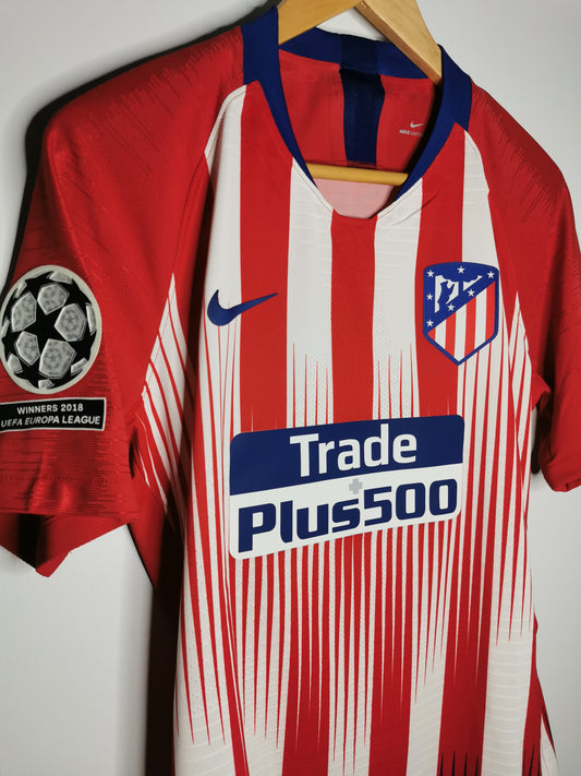 Authentic 2018 Atletico Madrid Koke UCL match issued (Image 2)