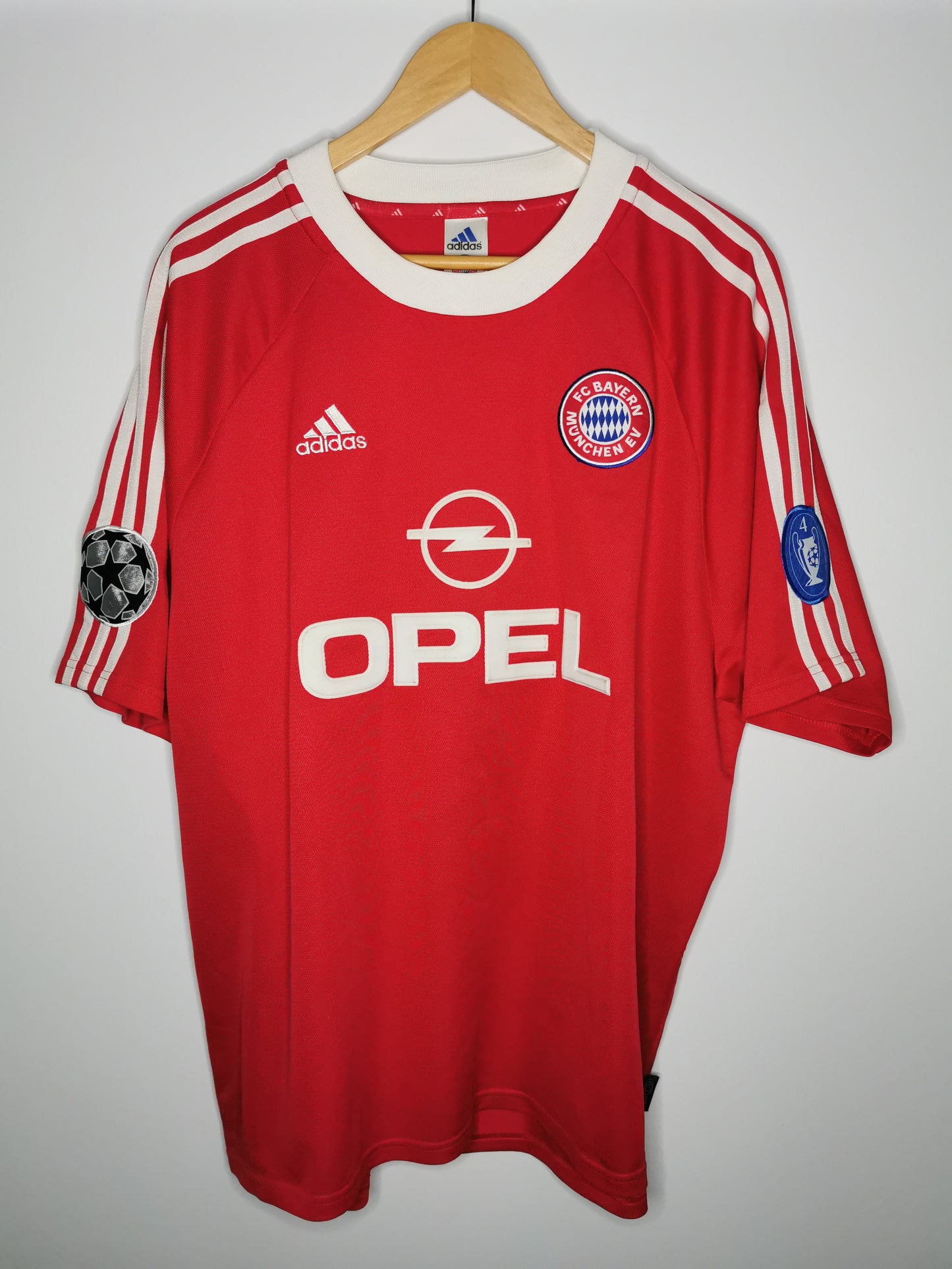 2001 Bayern Munich UCL Shirt, XX Large