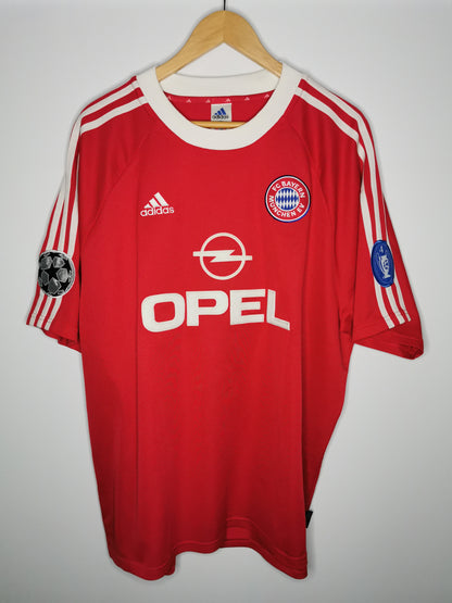 2001 Bayern Munich UCL Shirt, XX Large