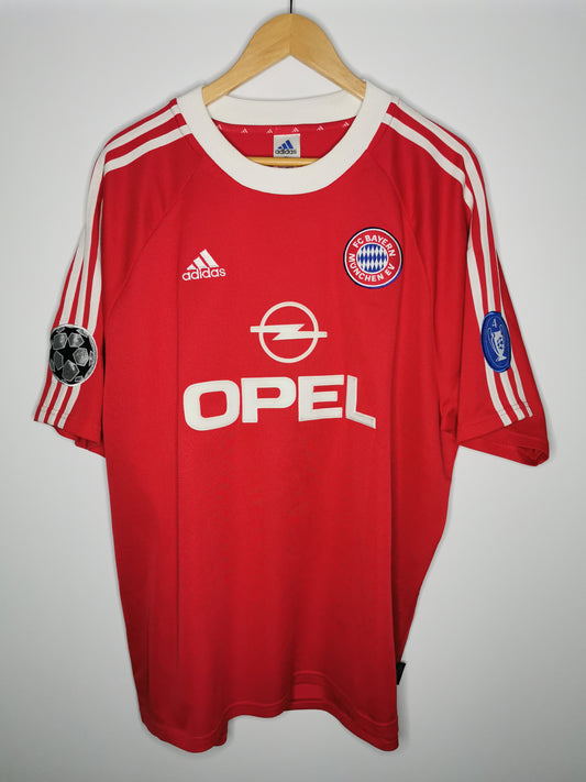 2001 Bayern Munich UCL Shirt, XX Large