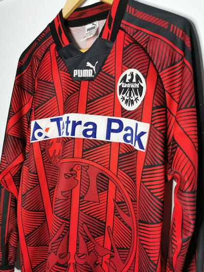 Eintracht Frankfurt Home 1995 long sleeve 'Gaudino 30', Medium