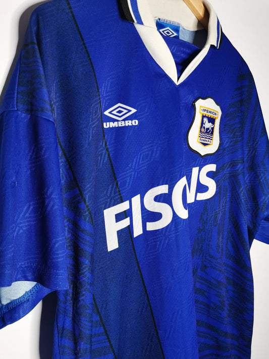 Authentic 1994 Ipswich Town Home (Image 2)
