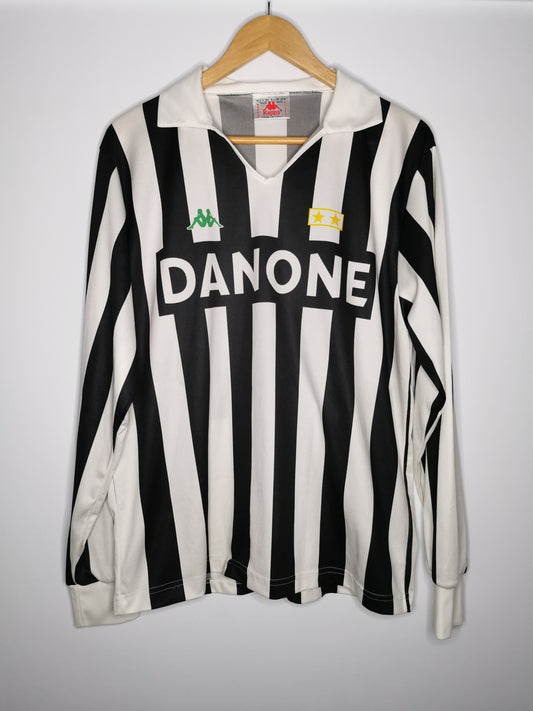 1992 Juventus Home Long Sleeve #9, Large