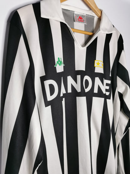 1992 Juventus Home Long Sleeve #9, Large
