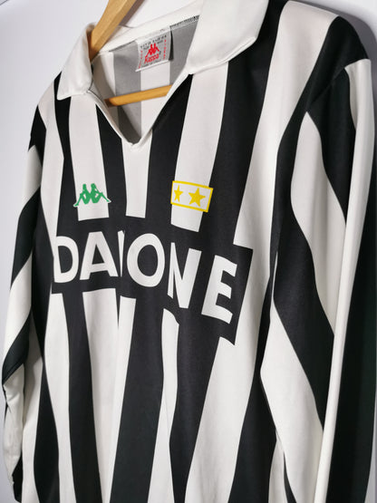 1992 Juventus Home Long Sleeve #9, Large