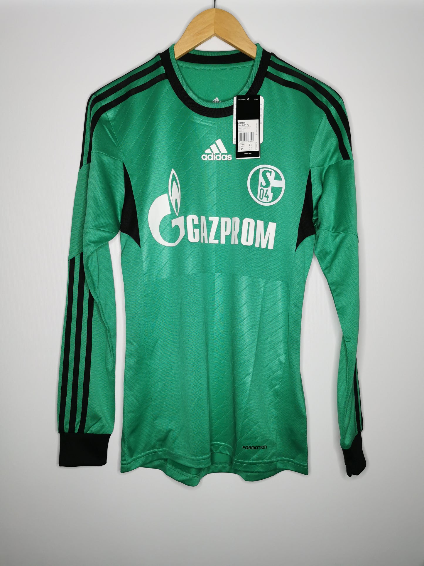 2013 Schalke Third Kitroom Issue Long Sleeve, Small (5), BNWT