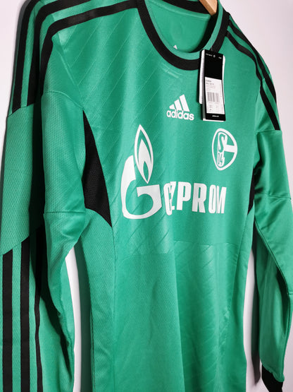 2013 Schalke Third Kitroom Issue Long Sleeve, Small (5), BNWT