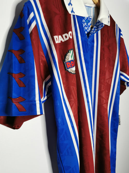 Authentic 1995 Rapid Vienna Away Sponsorless Match Issued #15 (Image 2)