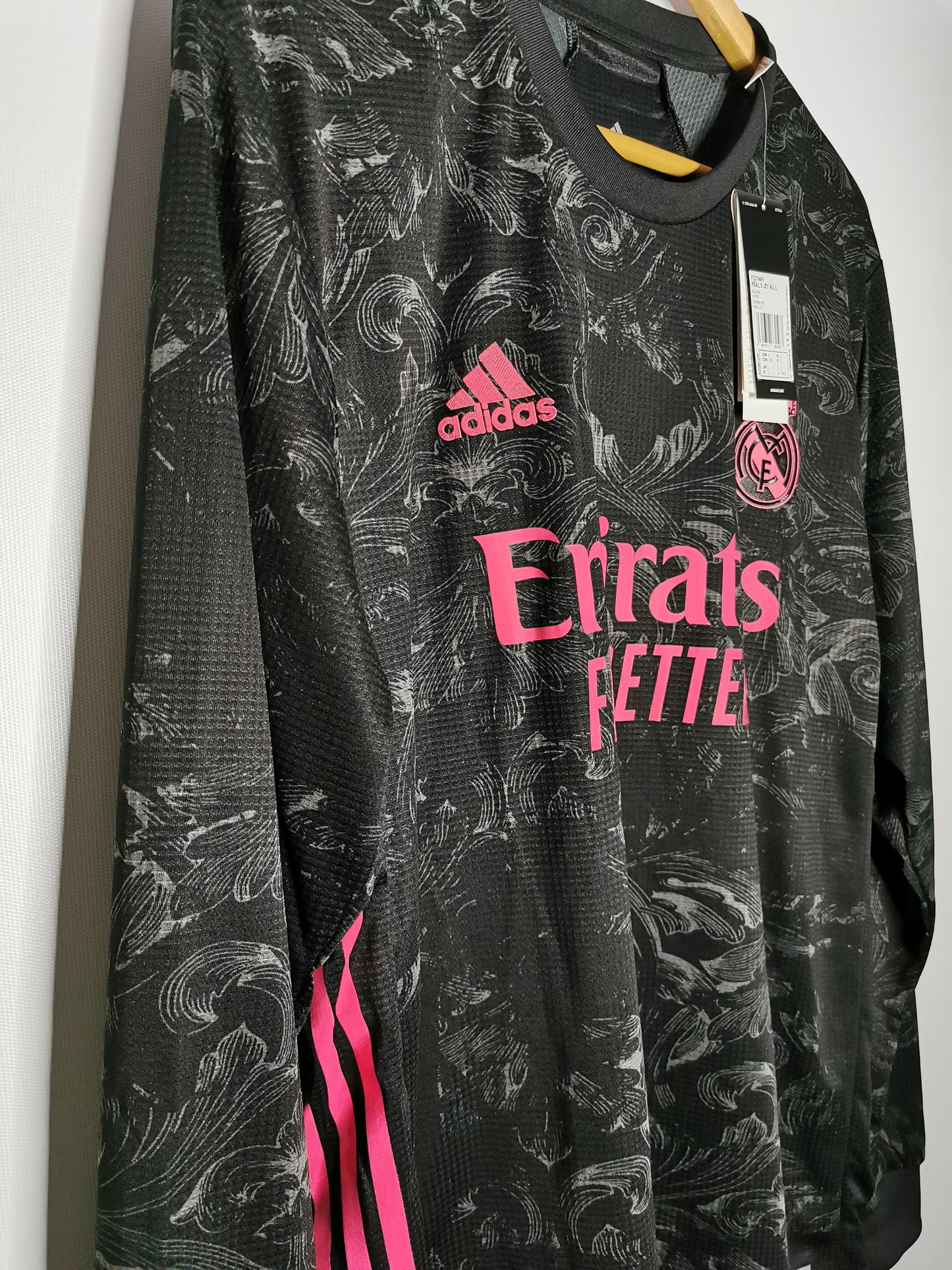 2019 Real Madrid Third Player Spec Long Sleeve, Large, BNWT