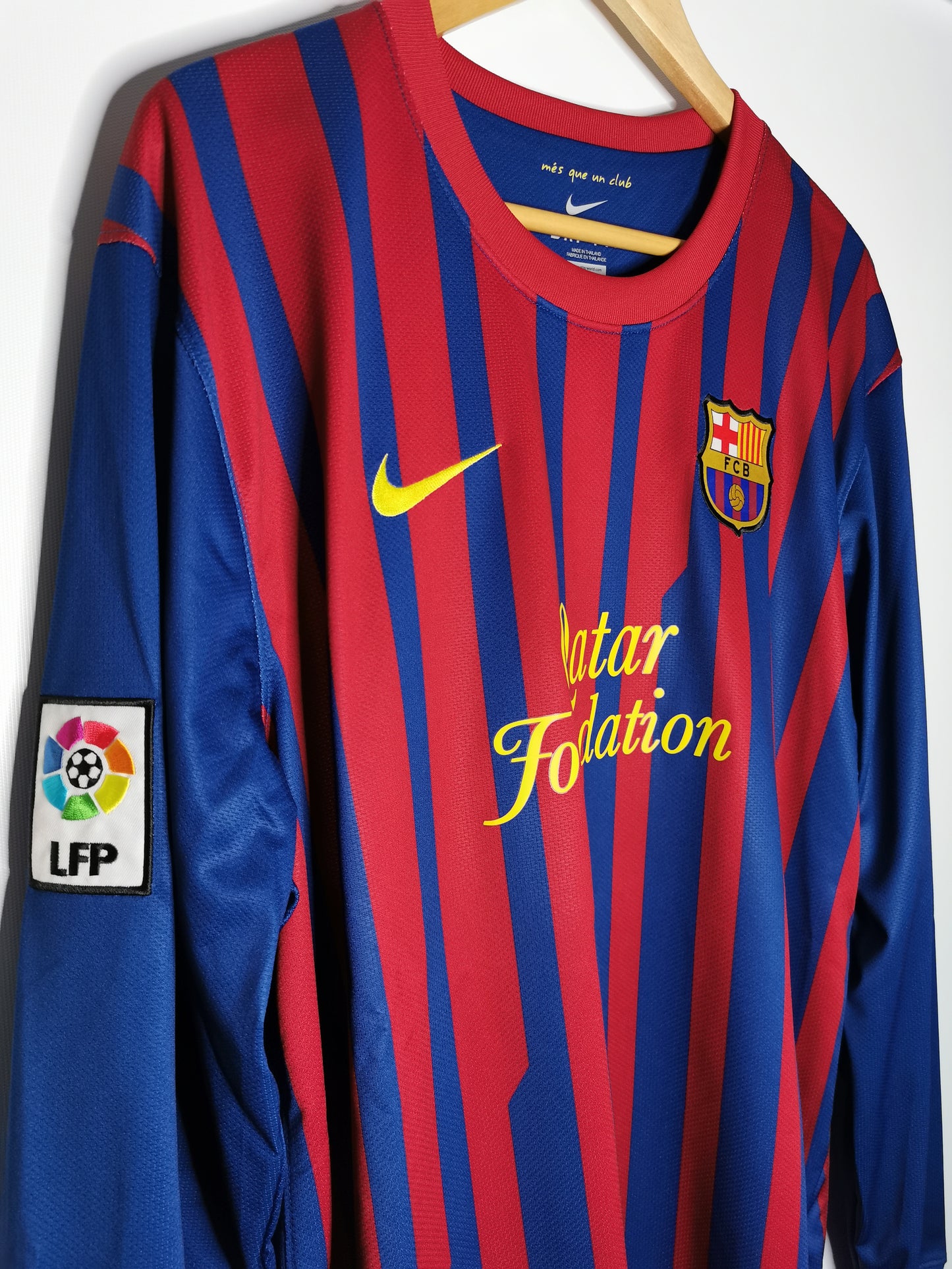 2011 Barcelona Home Long Sleeve 'Messi 10', XX Large