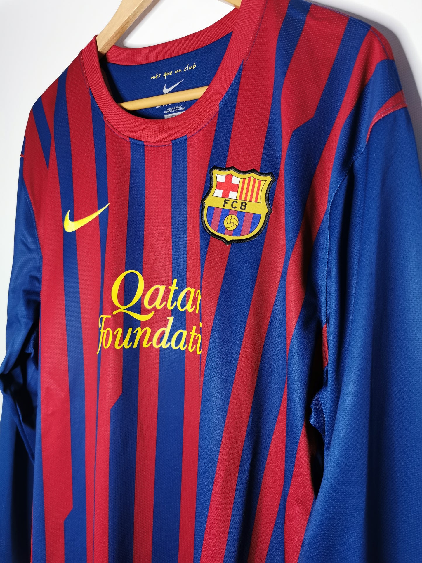 2011 Barcelona Home Long Sleeve 'Messi 10', XX Large
