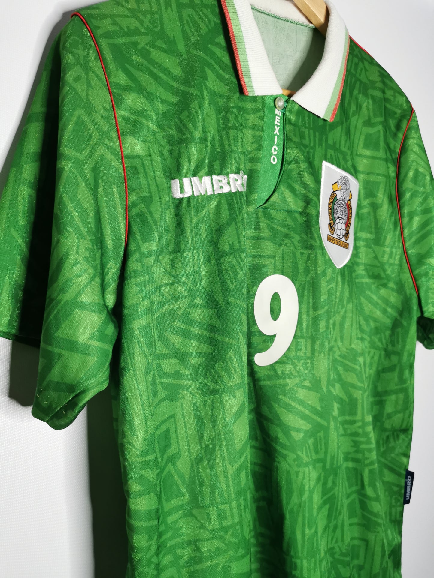 1994 Mexico Home 'H. Sanchez 9' and 1994 Italy Home #10, Medium