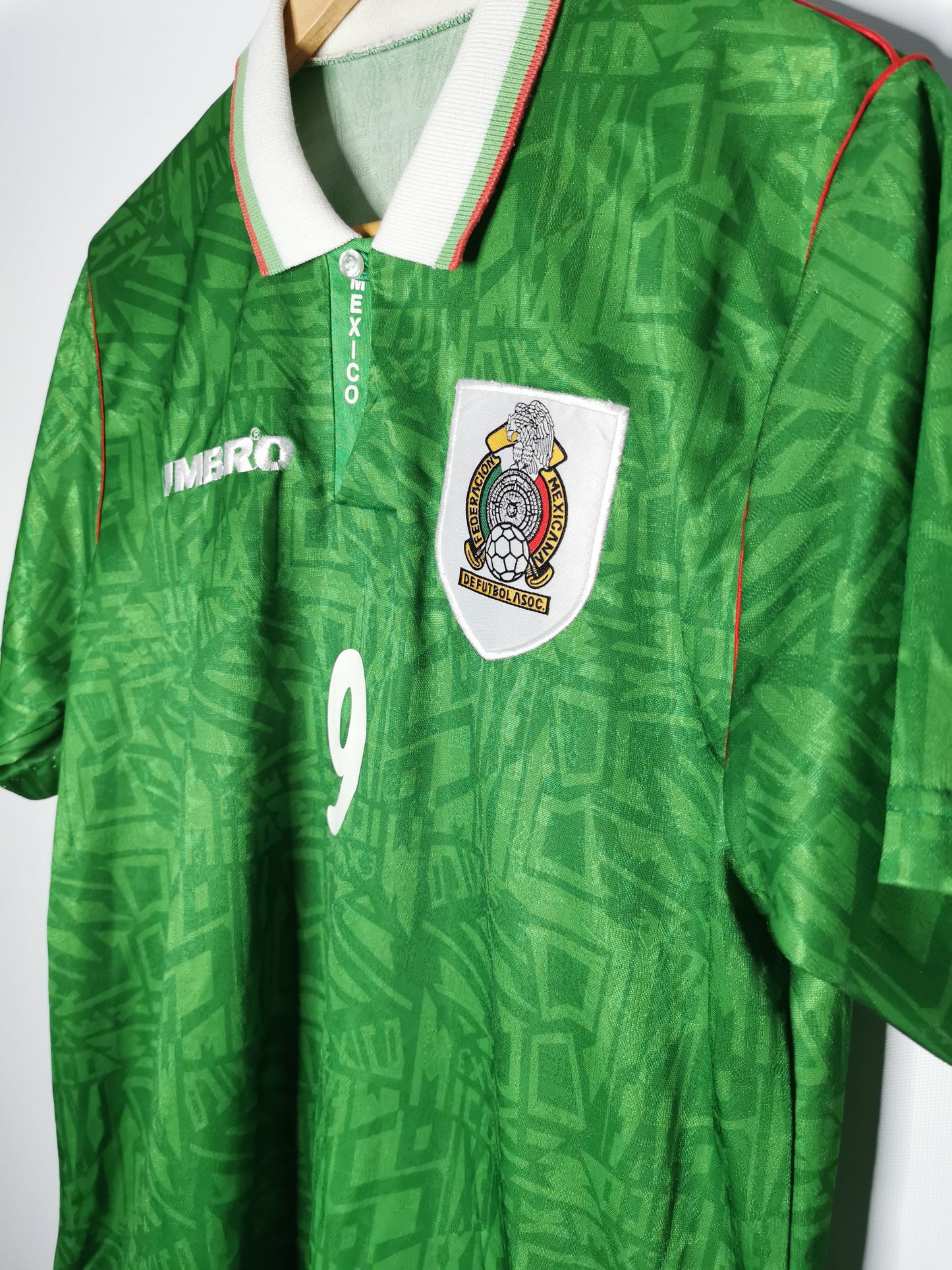 1994 Mexico Home 'H. Sanchez 9' and 1994 Italy Home #10, Medium