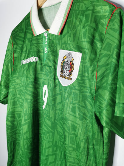 1994 Mexico Home 'H. Sanchez 9' and 1994 Italy Home #10, Medium