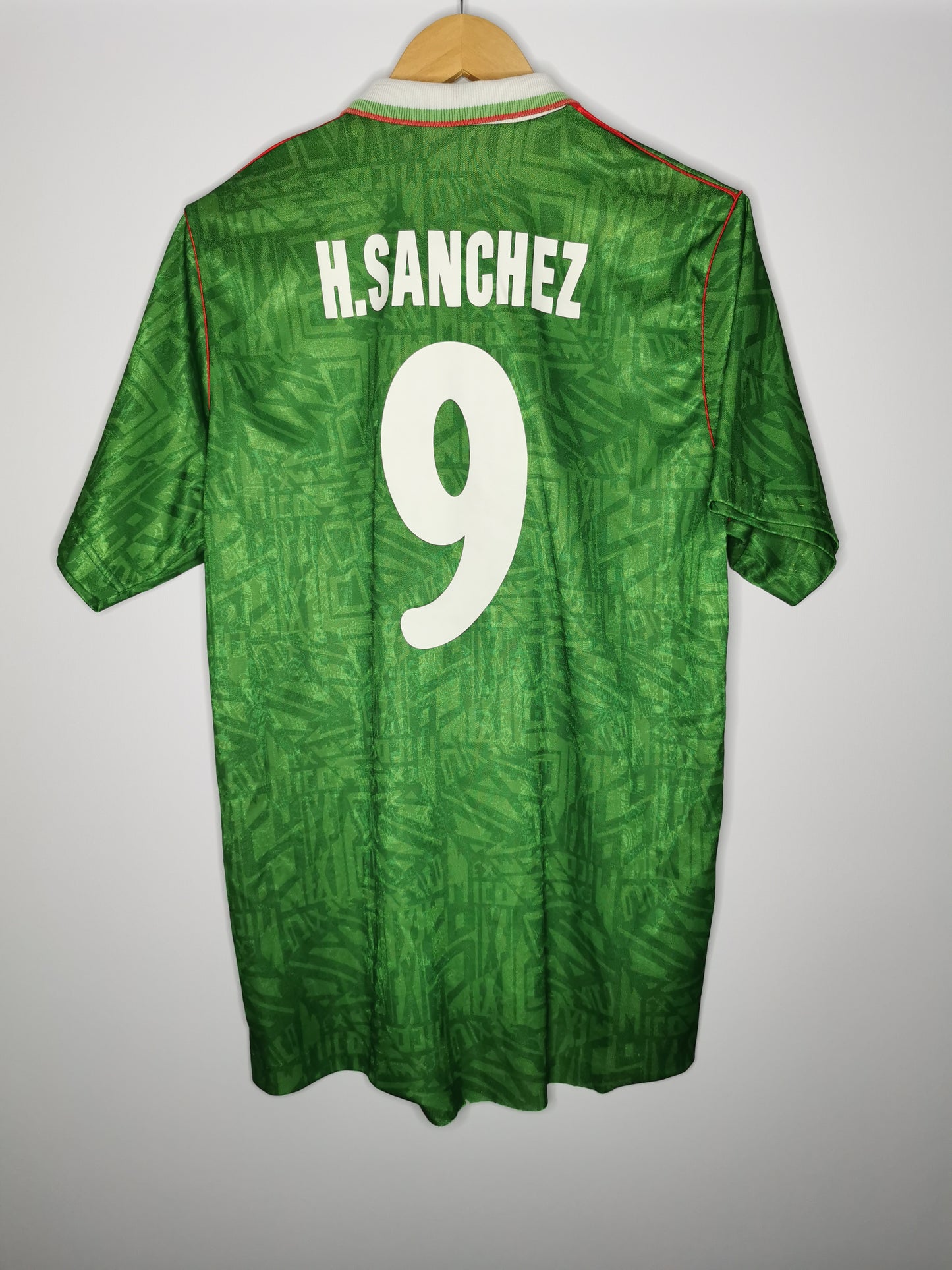 1994 Mexico Home 'H. Sanchez 9' and 1994 Italy Home #10, Medium