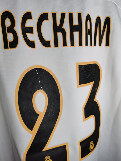 2003 Real Madrid Home 'Beckham 23', Medium