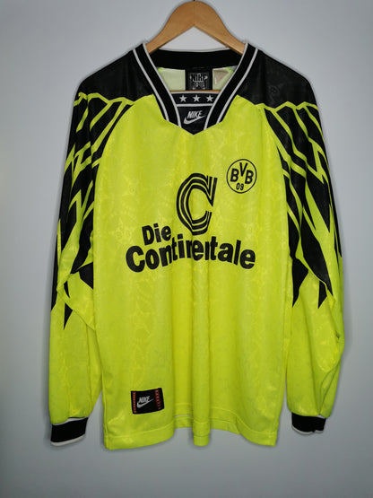 1994 Borussia Dortmund Home Long Sleeve, X Large