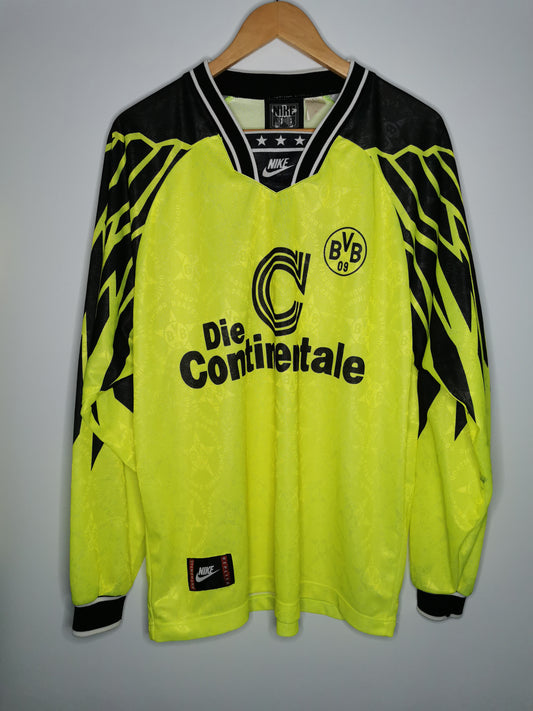 1994 Borussia Dortmund Home Long Sleeve, X Large