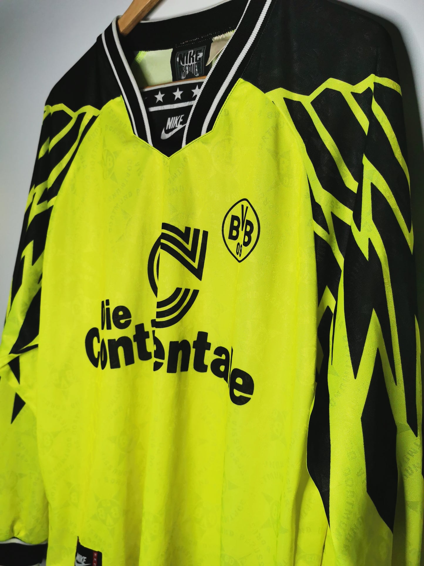 1994 Borussia Dortmund Home Long Sleeve, X Large
