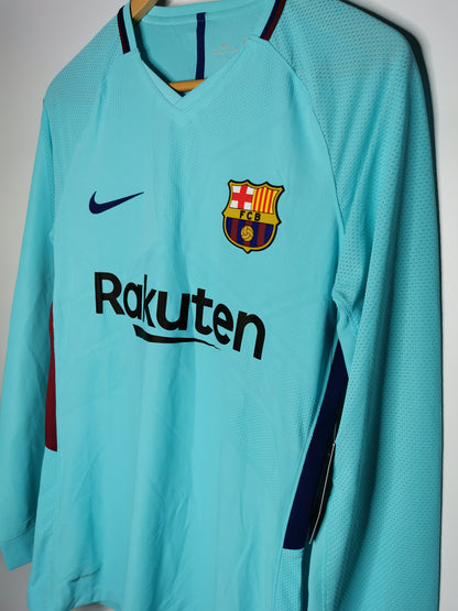 2017 Barcelona Away Kitroom Issue Long Sleeve, Medium