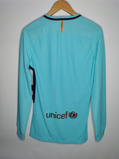 2017 Barcelona Away Kitroom Issue Long Sleeve, Medium